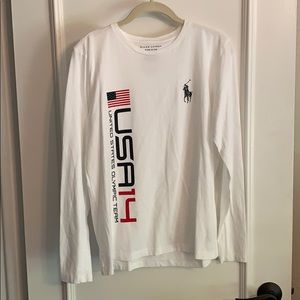 USA OLYMPIC TEAM LONG SLEEVE TEE SHIRT